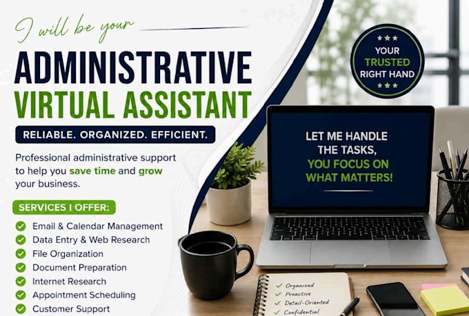 be your administrative virtual assistant